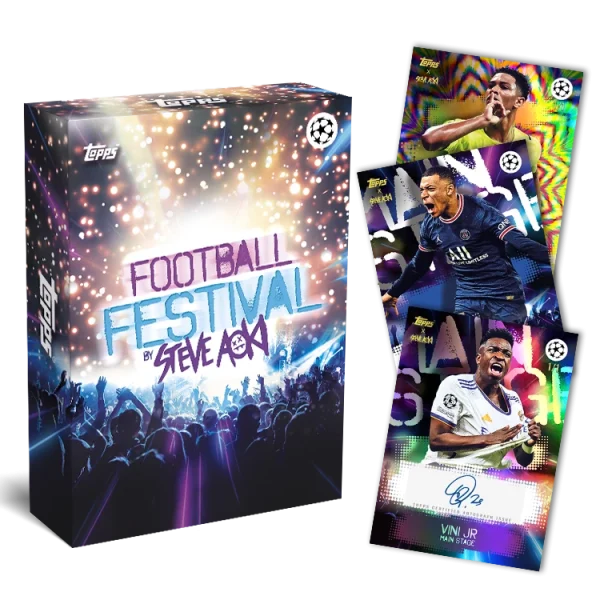 Collectors City TOPPS UEFA CHAMPIONS LEAGUE FOOTBALL FESTIVAL 2021/22 STEVE AOKI SET Die Beliebtesten 3