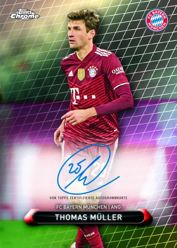 online shop sale deutschland Collectors City TOPPS BAYERN MÜNCHEN CHROME SET 6