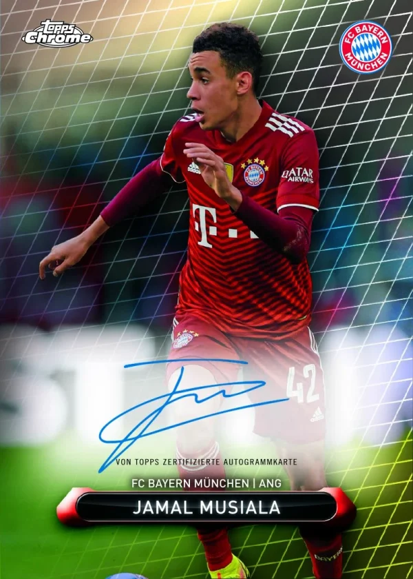 online shop sale deutschland Collectors City TOPPS BAYERN MÜNCHEN CHROME SET 4