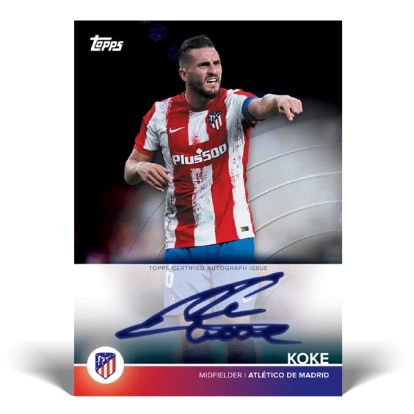 online kaufen deutschland Collectors City TOPPS ATLÉTICO DE MADRID OFFICAL TEAM SET 2021/22 4