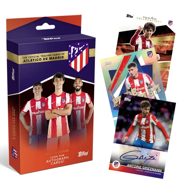 online kaufen deutschland Collectors City TOPPS ATLÉTICO DE MADRID OFFICAL TEAM SET 2021/22 3