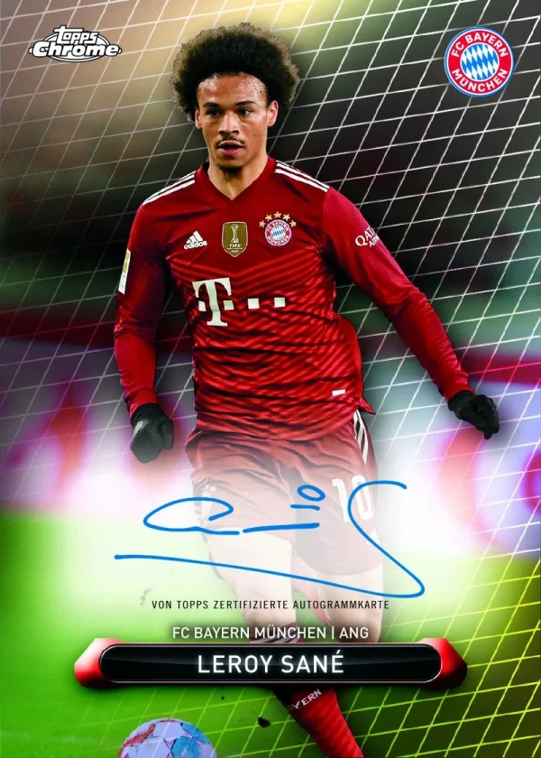 online shop sale deutschland Collectors City TOPPS BAYERN MÜNCHEN CHROME SET 8