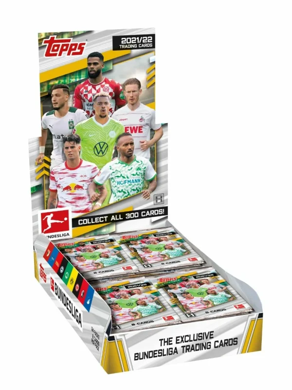 Schönes Collectors City TOPPS BUNDESLIGA 2021/22 BOX – FLAGSHIP 5